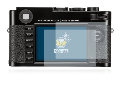 Image of the device Leica M (Typ 262) with a wide variety of screen protectors.