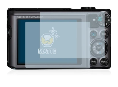 Image of the device Canon PowerShot SX720 HS with a wide variety of screen protectors.