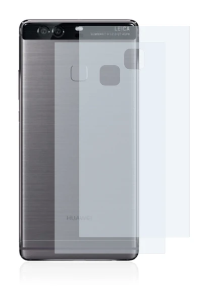 Image of the device Huawei P9 Plus (Back) with a wide variety of screen protectors.