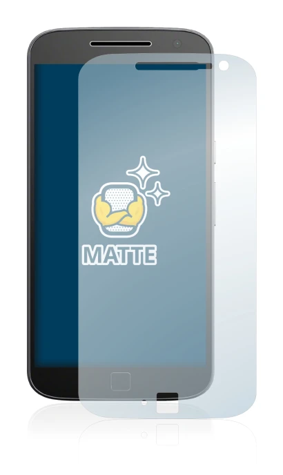 Image of the device Motorola Moto G4 Plus with a wide variety of screen protectors.