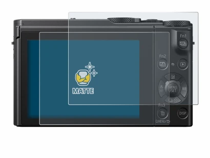 Image of the device Panasonic Lumix DMC-LX15 with a wide variety of screen protectors.
