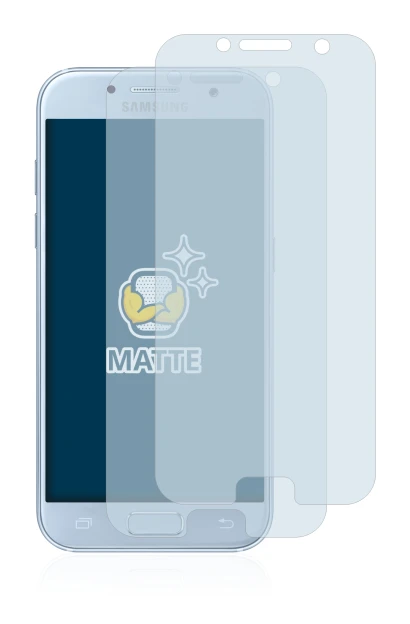 Image of the device Samsung Galaxy A5 2017 with a wide variety of screen protectors.