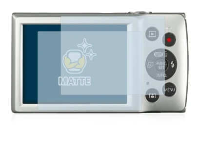 Image of the device Canon Digital Ixus 185 with a wide variety of screen protectors.