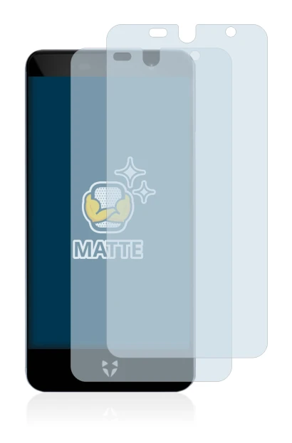 Image of the device Wileyfox Swift 2X with a wide variety of screen protectors.