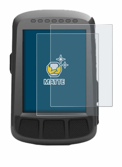 Image of the device Wahoo Elemnt Bolt GPS with a wide variety of screen protectors.