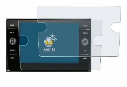 Image of the device Volkswagen Composition Media 2017 with a wide variety of screen protectors.