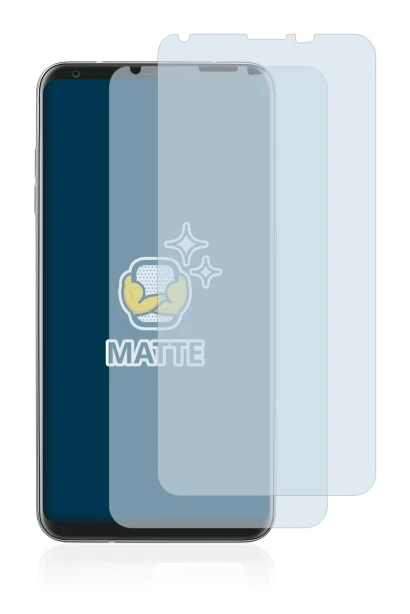 Image of the device LG V30 with a wide variety of screen protectors.