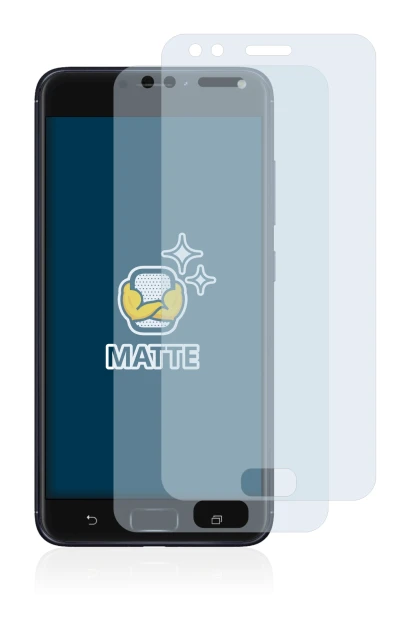 Image of the device ASUS ZenFone 4 ZE554KL with a wide variety of screen protectors.