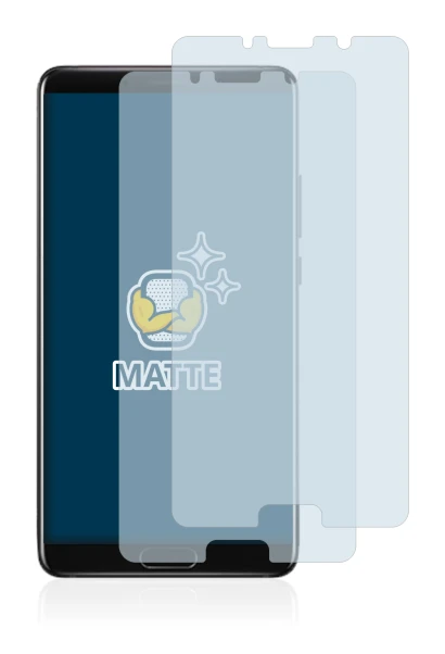 Image of the device Huawei Mate 10 with a wide variety of screen protectors.