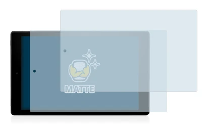 Image of the device Amazon Fire HD 10 2017 (7th Gen.) with a wide variety of screen protectors.