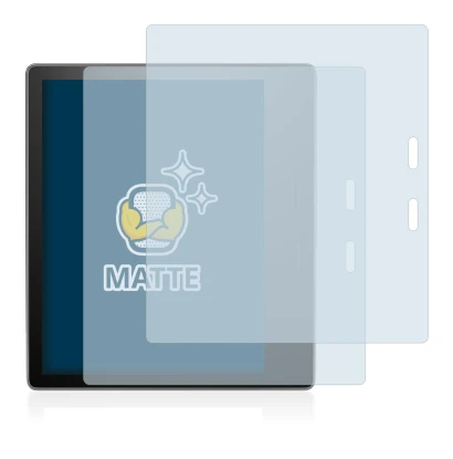 Image of the device Amazon Kindle Oasis 2017 (9th Gen.) with a wide variety of screen protectors.