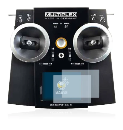Image of the device Multiplex Cockpit SX9 with a wide variety of screen protectors.