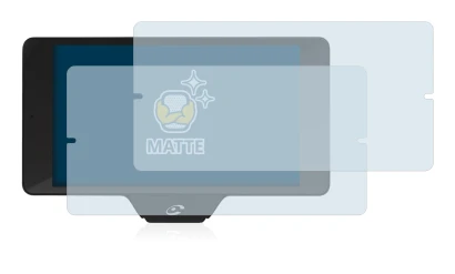 Image of the device Coyote Nav+ 2017 with a wide variety of screen protectors.