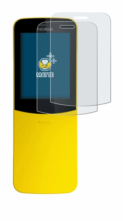 Image of the device Nokia 8110 with a wide variety of screen protectors.