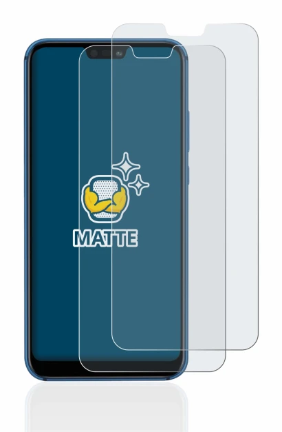 Image of the device Huawei P20 lite 2018 with a wide variety of screen protectors.