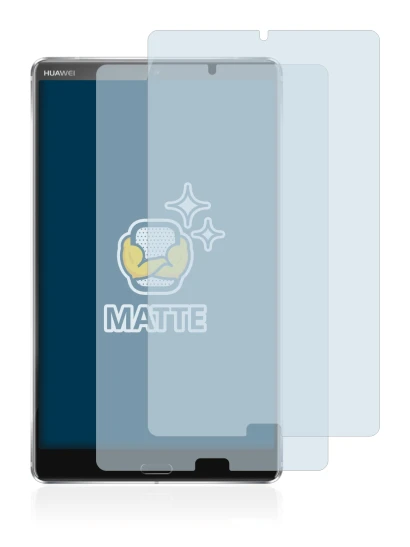 Image of the device Huawei MediaPad M5 8.4 with a wide variety of screen protectors.