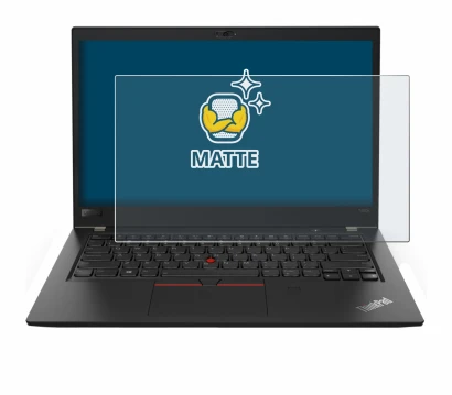 Image of the device Lenovo ThinkPad T480s with a wide variety of screen protectors.