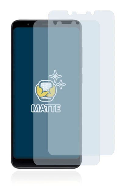 Image of the device Xiaomi Mi A2 with a wide variety of screen protectors.