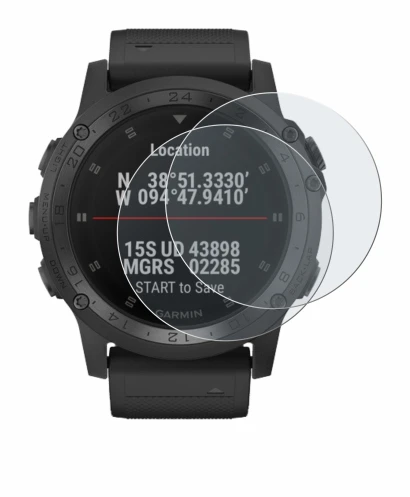 Image of the device Garmin Tactix Charlie with a wide variety of screen protectors.
