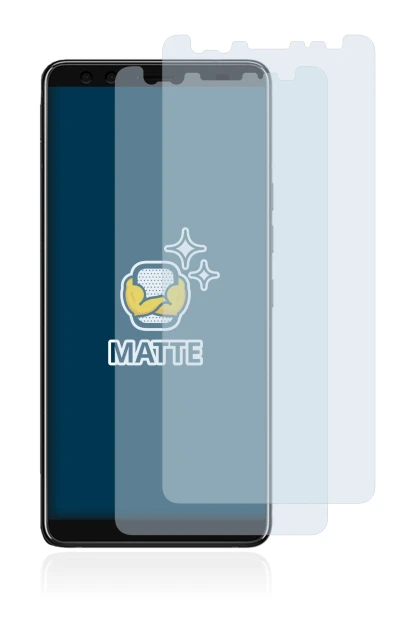 Image of the device HTC U12 Plus with a wide variety of screen protectors.