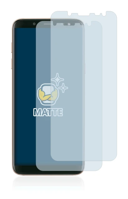 Image of the device Samsung Galaxy J6 2018 with a wide variety of screen protectors.