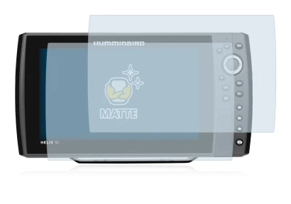Image of the device Humminbird Helix 10 with a wide variety of screen protectors.