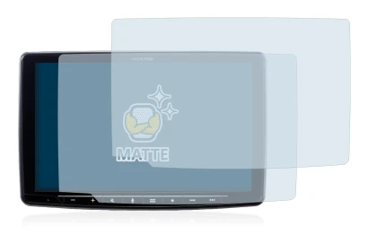 Image of the device Alpine iLX-F903D 9" with a wide variety of screen protectors.