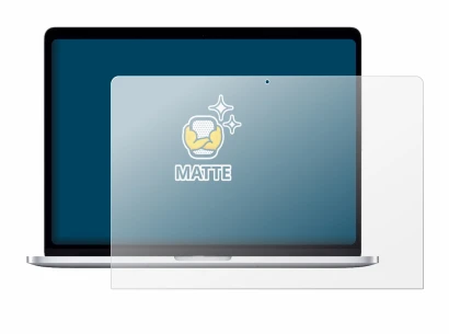 Image of the device Apple MacBook Pro 15" 2018 with a wide variety of screen protectors.