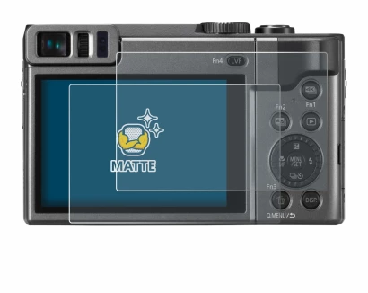 Image of the device Panasonic Lumix DC-TZ90 with a wide variety of screen protectors.