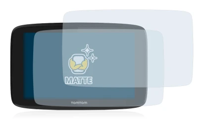 Image of the device TomTom GO Essential 6" with a wide variety of screen protectors.
