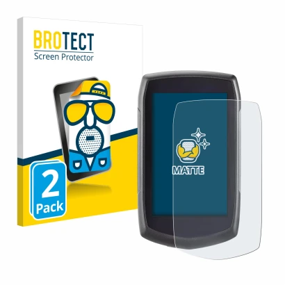 Front side of a product packaging with the brand logo BROTECT. Next to it is the device A-Rival Teasi One Classic shown with t