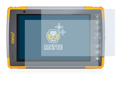 Image of the device Juniper Systems Mesa 2 Rugged Tablet with a wide variety of screen protectors.