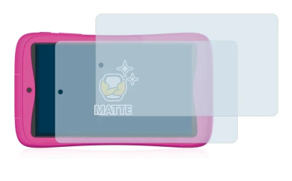 Image of the device Kurio Connect 7" with a wide variety of screen protectors.