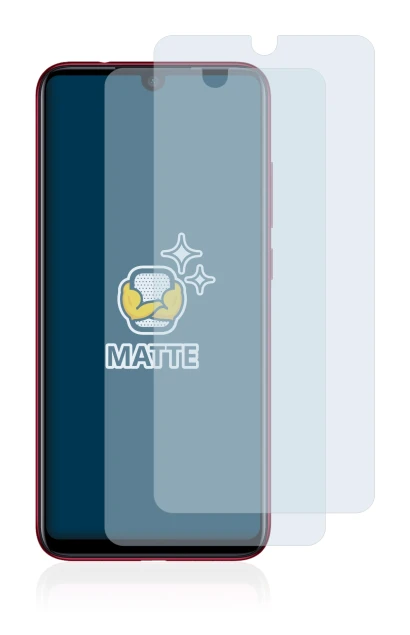 Image of the device Xiaomi Redmi Note 7 with a wide variety of screen protectors.