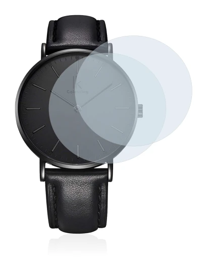 Image of the device Alienwork IK Watch (36 mm) with a wide variety of screen protectors.