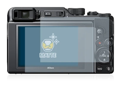 Image of the device Nikon Coolpix A1000 with a wide variety of screen protectors.