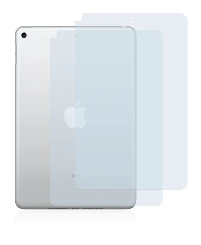 Image of the device Apple iPad Mini 5 2019 (Back, 5th Gen.) with a wide variety of screen protectors.