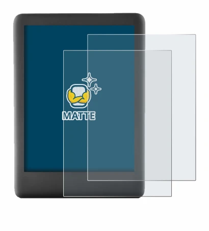 Image of the device Amazon Kindle 2019 (10th Gen.) with a wide variety of screen protectors.