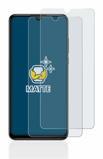 Image of the device Huawei P30 lite with a wide variety of screen protectors.