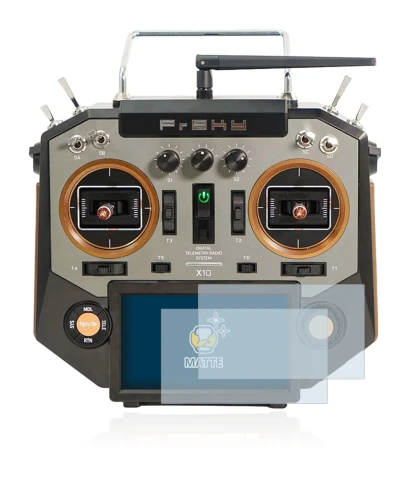 Image of the device FrSky Horus X10 with a wide variety of screen protectors.