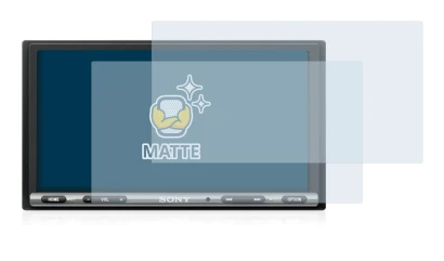 Image of the device Sony XAV-AX3005DB with a wide variety of screen protectors.