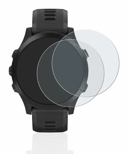 Image of the device Garmin Forerunner 945 with a wide variety of screen protectors.