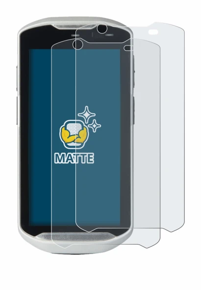 Image of the device Zebra TC52-HC with a wide variety of screen protectors.