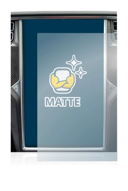 Image of the device Tesla Model X with a wide variety of screen protectors.