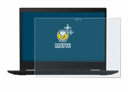 Image of the device Lenovo ThinkPad X390 Yoga with a wide variety of screen protectors.