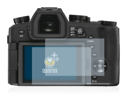 Image of the device Leica V-LUX 5 with a wide variety of screen protectors.
