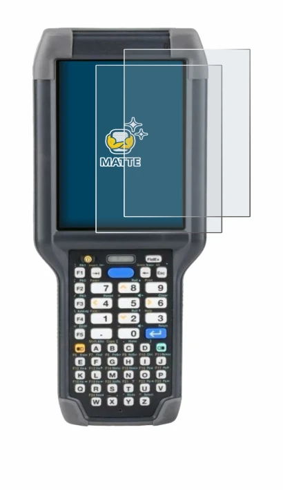 Image of the device Honeywell Dolphin CK65 with a wide variety of screen protectors.