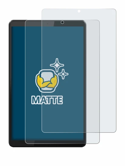 Image of the device Lenovo Tab M8 with a wide variety of screen protectors.