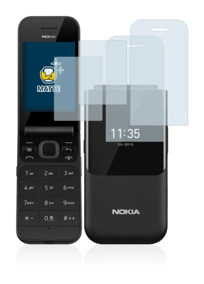 Image of the device Nokia 2720 Flip with a wide variety of screen protectors.