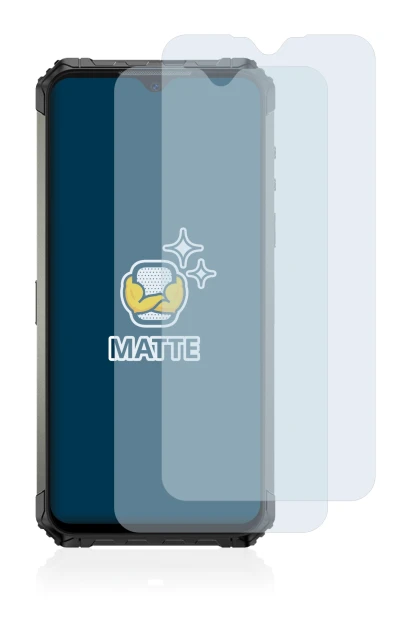 Image of the device Ulefone Armor 7 with a wide variety of screen protectors.